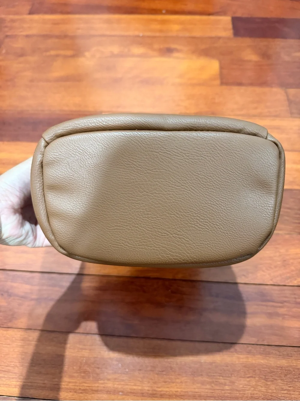 Igloo Insulated Faux Leather Beverage Tote Cooler Bag Cognac NWT